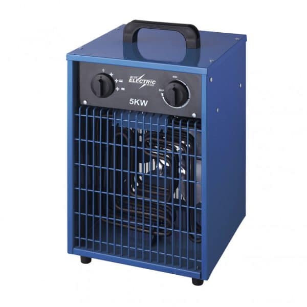 Blue Electric varmeblæser 5kW 400V - 5344342