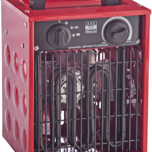 Varmeblæser prof 2 KW 170Â³/time 230V-1 fas