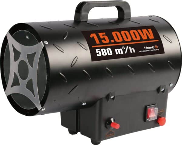 HOME ItÂ® gasvarmekanon med regulator 15 kW 160 mÂ² DK/NO