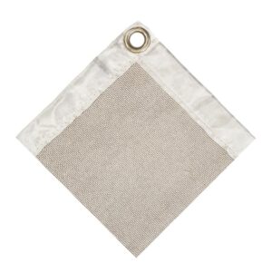WLDPRO Svejsetæppe 2000x2000 mm op til 550Â°C udført i ubelagt glasfiber (Lysebrun)