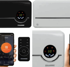 Varmeblæser 2000W med Wi-Fi & Fjernbetjening Smart Væghængt Varmeblæser