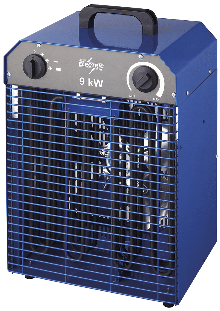 Blue Electric varmeblæser IP24 9kW/400V