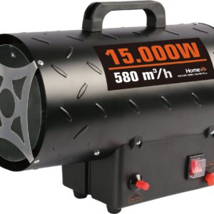 HOME It® gasvarmekanon med regulator 15 kW 160 m² DK/NO